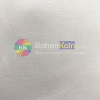 Kain Katun Paris Putih Lebar 115 CM